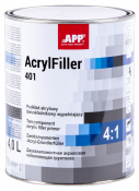 020418 2К Акриловий ґрунт APP HS Acryfiller 4:1 (4л) + затверджувач APP HS Harter FHN250 (1,0л), чорний