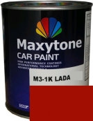 1015 Акриловая автоэмаль Maxytone 2К Acryl Autolack "Красная" в комплекте с отвердителем