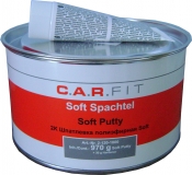 Шпатлёвка полиэфирная универсальная CAR FIT Soft, 1,8 кг