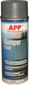 210408 Бамперна структурна аерозольна фарба APP Bumper Paint - New Line, 400мл, темний антрацит