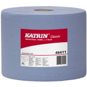 481252/48125 Бумажный протирочный материал Katrin Classic L 3 Blue laminated, 190м, 500 листов