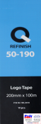 50-190-2010, Q-Refinish, Клей для эмблем в листах 200мм х 100м, 10шт