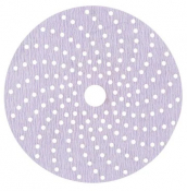 50529 Мультидирочний пурпурний абразивний диск 3M Hookit 334U, діам. 150 мм, конфіг. LD177A, Р240