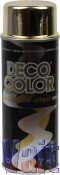 Deco Color, Фарба аерозольная, хром, золото, 400мл