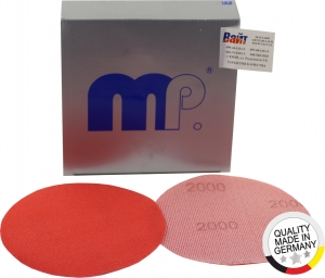 Купить MP Easy Fleecy d.150mm Круг шлифовальный на тканевой основе, красный, Velcro Р 2000 - Vait.ua