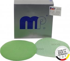 Купити MP Easy Fleecy d.150mm Круг шліфувальний на тканинній основі, зелений, Velcro Р 3000 - Vait.ua