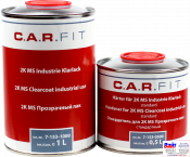 7-153-1500, C.A.R.FIT, 2K MS Clearcoat, Двокомпонентний глянцевий акриловий лак Medium Solid 2:1, комплект 1+0,5л