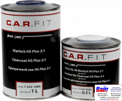 7-223-1000, C.A.R.FIT, 2K HS Plus Clearсoat, Прозрачный лак HS, комплект 1л + 0,5л