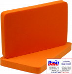 88010 Шлифовальный блок Pyramid Standart 125х75х15мм, мягкий, оранжевый
