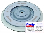 Диск-подошва RUPES MULTIHOLE для шлифовальных машинок типа ER03/05 (Festool) 49 отв., жесткая, Ø 150 мм, М8, липучка