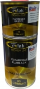 2К акриловий лак EXLAK HS Ceramic 1л + затверджувач 0,5л