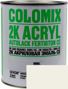 43859232, COLOMIX 2К Акрилова емаль, 201 БІЛА, 0,8 кг у комплекті з затверджувачем 0,14 кг
