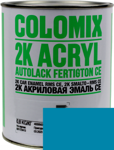 Купити 43859532, COLOMIX 2К Акрилова емаль, 425 АДРІАТИКА, 0,8 кг у комплекті з затверджувачем 0,14 кг - Vait.ua