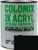 40094132, COLOMIX 2K Акриловая эмаль, 000 ЧЕРНАЯ, 0,8 кг в комплекте с отвердителем 0,14кг