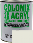 40094632, COLOMIX 2K Акриловая эмаль, OLYMPIC WHITE, 0,8 кг в комплекте с отвердителем 0,14кг