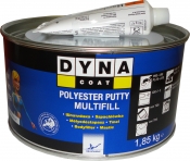 Универсальная полиэфирная шпатлевка DYNA Multifill Putty, 1,8кг