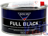 Шпатлевка наполнительная среднезернистая полиэфирная Solid Full BLACK, 1,8кг