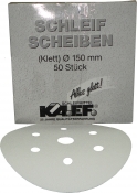 Абразивний диск KAEF KFS ∅ 150 мм, 6+1 отверстий, Р400
