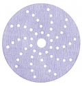 50527 Мультидирочний пурпурний абразивний диск 3M Hookit 734U, діам. 150 мм, конфіг. LD051A, Р180
