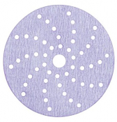 50524 Мультидырочный пурпурный абразивный диск 3M™ Hookit 734U, диам. 150 мм, конфиг. LD051A, Р80