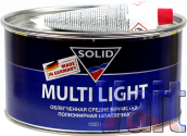 Облегченная среднезернистая шпатлевка Solid Multi Light, 1,0 кг