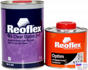 RX C-05 Optim MS Clear 2+1, Reoflex, Двокомпонентний акриловий лак (1,0л) у комплекті з затверджувачем RX H-05 (0,5л)