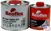 RX C-05 Optim MS Clear 2+1, Reoflex, Двухкомпонентный акриловый лак (0,5л) в комплекте с отвердителем RX H-05 (0,25л)