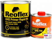 RX F-07 UHS Primer Rapid 90, Reoflex, Двокомпонентний швидкий акриловий ґрунт UHS (0,8л) в комплекті з затверджувачем RX H-17 (0,2л), світло-сірий