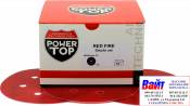 PowerTOP Абразивный круг Red Fire на пленочной основе d.150, 7 отверстий, липучка, P1500