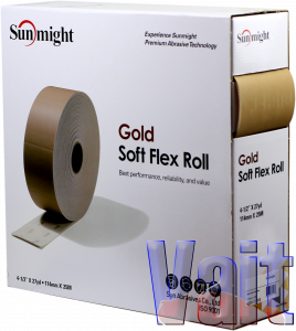 Купити Абразивний папір Sunmight на поролоновій основі GOLD SOFT FLEX, P600 - Vait.ua