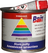 Шпатлёвка с алюминием Pyramid STANDART ALUM PUTTY, 0,25 кг