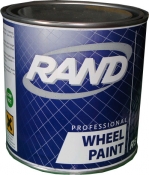 Краска алкидная RAND 810 серебристая для дисков, 0,75л