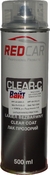 Аэрозольный лак RED CAR CLEAR COAT бесцветный, 500 мл