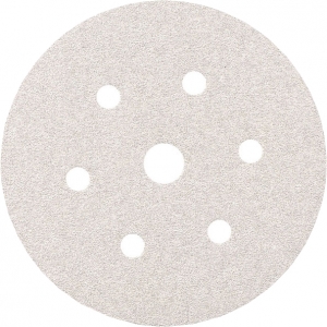 Купити Абразивний диск для сухого шліфування SMIRDEX White Dry (серія 510), діаметр 150 мм, Р80 - Vait.ua