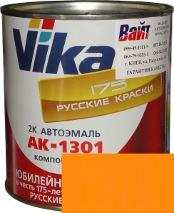 Купити Апельсин ІЖ Акрилова автоемаль Vika АК-1301 "Апельсин ІЖ" (0,85 кг) в комплекті зі стандартним затверджувачем 1301 (0,21 кг) - Vait.ua